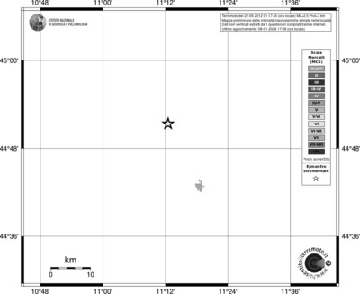 Mappa MCS - territori località