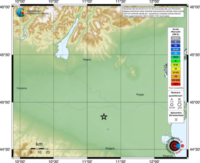 Mappa MCS - località