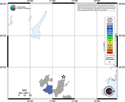 Mappa MCS - territori comuni