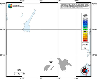Mappa MCS - territori comuni