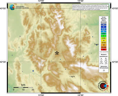 Mappa MCS - località