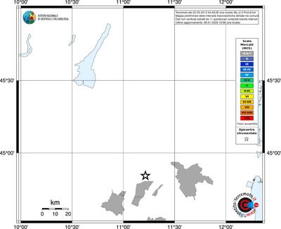 Mappa MCS - territori comuni