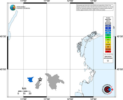 Mappa MCS - territori comuni
