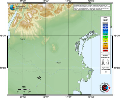 Mappa MCS - località