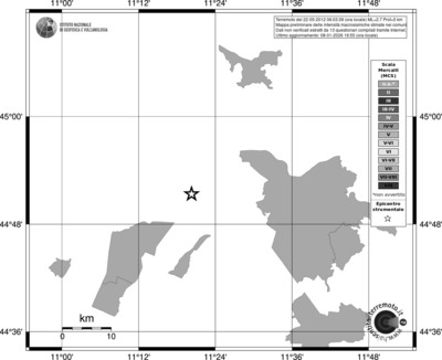Mappa MCS - territori comuni