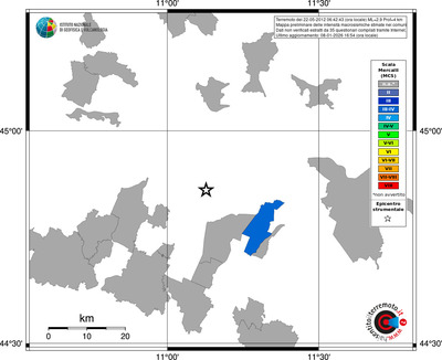 Mappa MCS - territori comuni