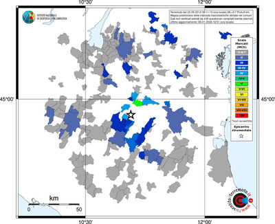 Mappa MCS - territori comuni