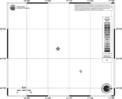 Mappa MCS - territori località