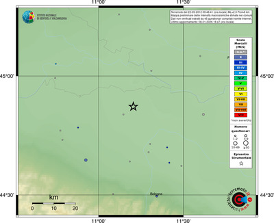 Mappa MCS - comuni