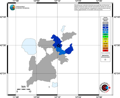 Mappa MCS - territori comuni