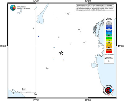 Mappa MCS - territori località