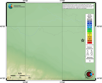 Mappa MCS - località