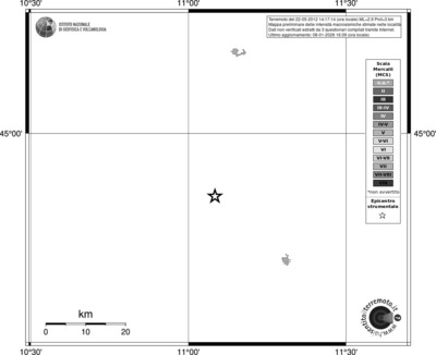 Mappa MCS - territori località