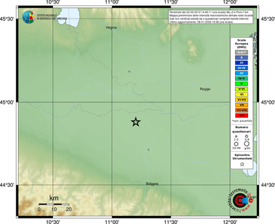 Mappa EMS - località