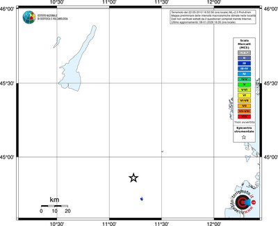 Mappa MCS - territori località