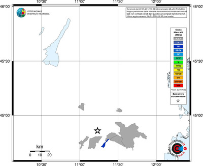 Mappa MCS - territori comuni