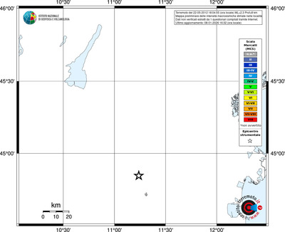 Mappa MCS - territori località