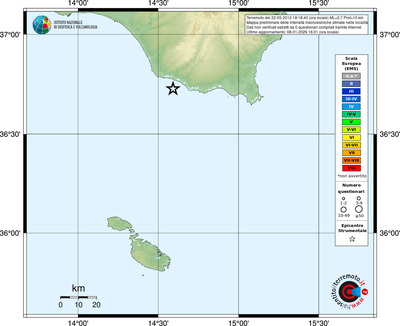 Mappa EMS - località