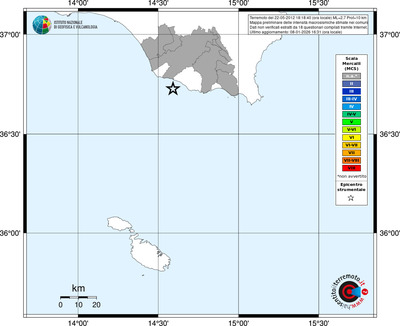 Mappa MCS - territori comuni