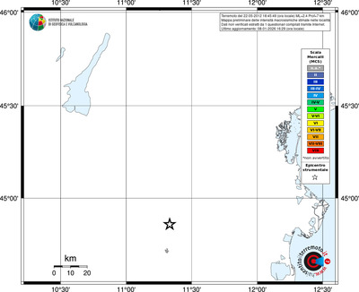 Mappa MCS - territori località