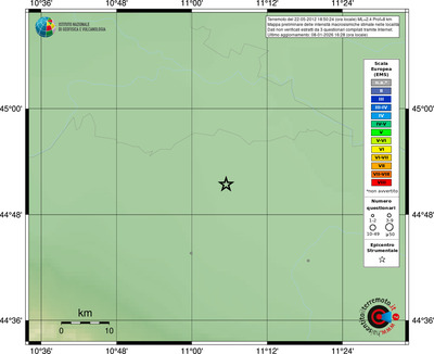 Mappa EMS - località