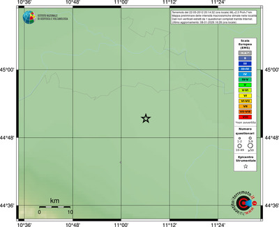 Mappa EMS - località
