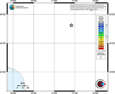 Mappa MCS - territori località