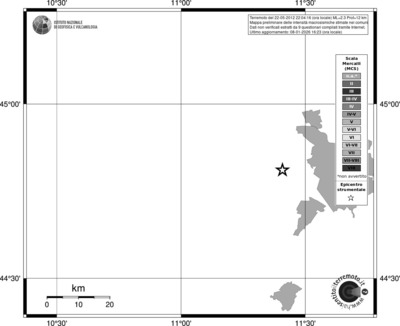 Mappa MCS - territori comuni
