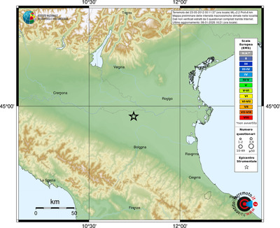 Mappa EMS - località