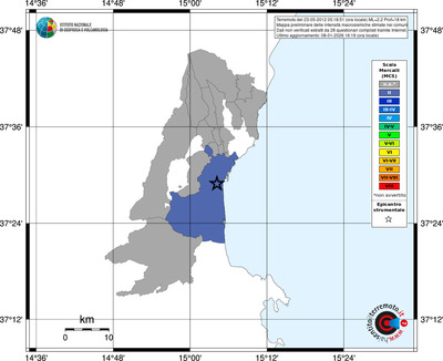 Mappa MCS - territori comuni