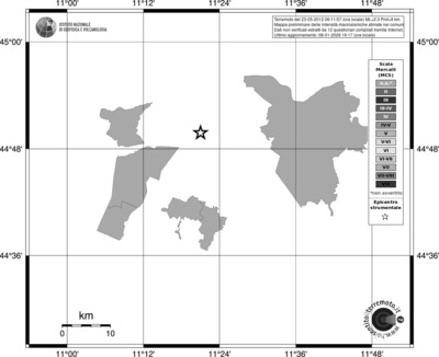 Mappa MCS - territori comuni