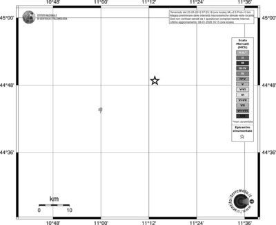 Mappa MCS - territori località