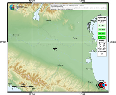 Mappa comuni con almeno 3 questionari