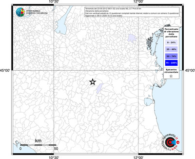 Mappa territorio comunale con almeno 3 questionari