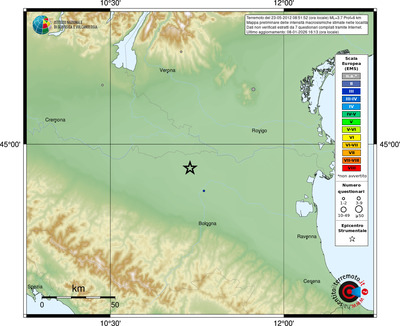 Mappa EMS - località