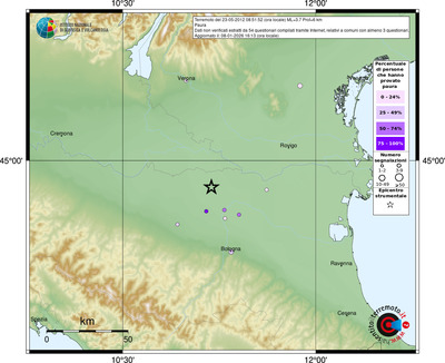 Mappa comuni con almeno 3 questionari