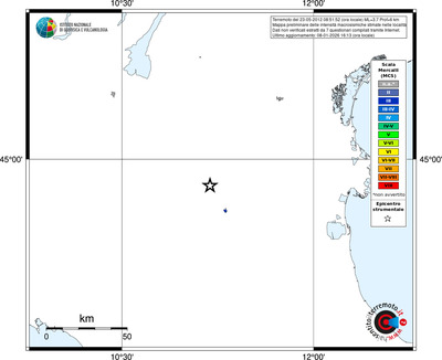 Mappa MCS - territori località