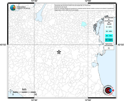 Mappa territorio comunale con almeno 3 questionari