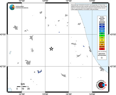 Mappa MCS - territori località