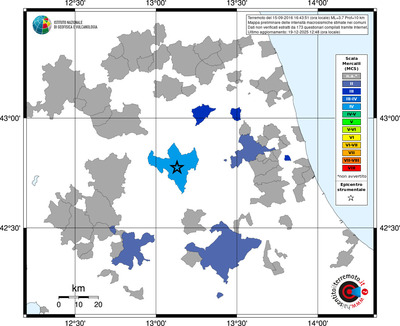 Mappa MCS - territori comuni