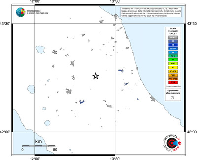 Mappa MCS - territori località