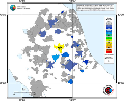 Mappa MCS - territori comuni