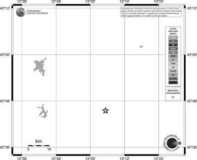 Mappa MCS - territori località