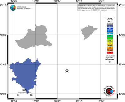 Mappa MCS - territori comuni