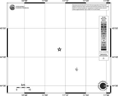 Mappa MCS - territori località