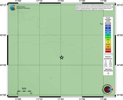Mappa EMS - località
