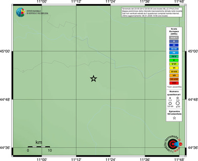 Mappa EMS - località