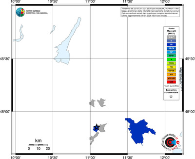 Mappa MCS - territori comuni