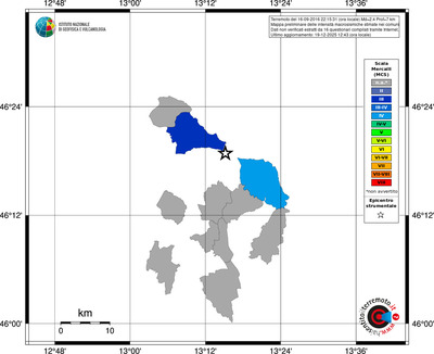 Mappa MCS - territori comuni