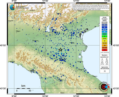 Mappa EMS - comuni